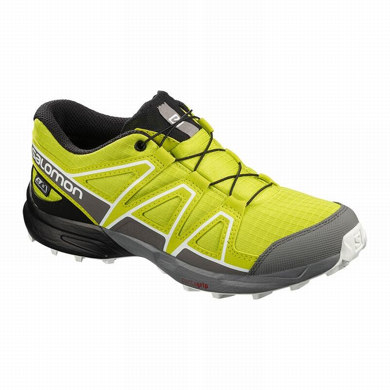 Zapatillas Trail Running Salomon Niños Rosas / Negras - Salomon Argentina SPEEDCROSS CLIMASALOMON™ I